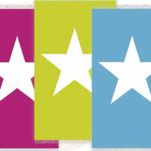 TOALLA JACQUARD ESTRELLA