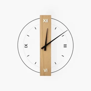 Solis Luxury Wood Clock