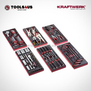 Surtido Herramientas EVA3 55 pzs – PRO LINE 5 Bandejas